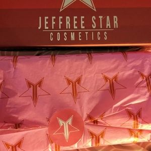Jeffree star blood sugar palette and lippie set